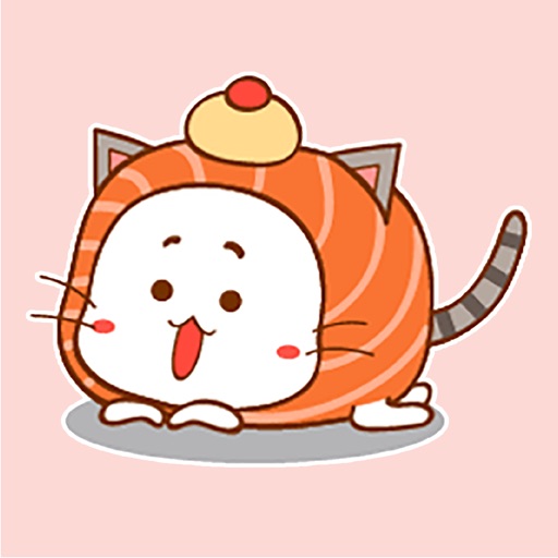 Happy Sushi Animated Stickers Icon