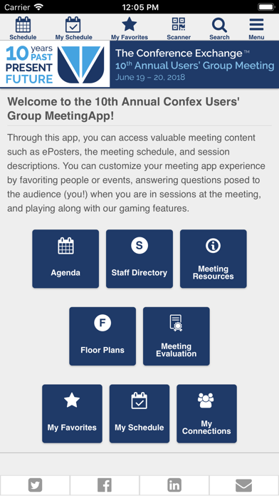 10th Annual Confex Users Group screenshot 2