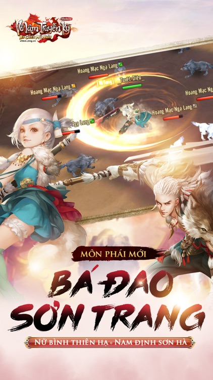 Võ Lâm Truyền Kỳ Mobile - VNG screenshot-0