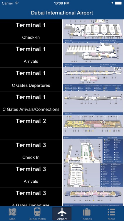 Dubai Offline Map, Metro