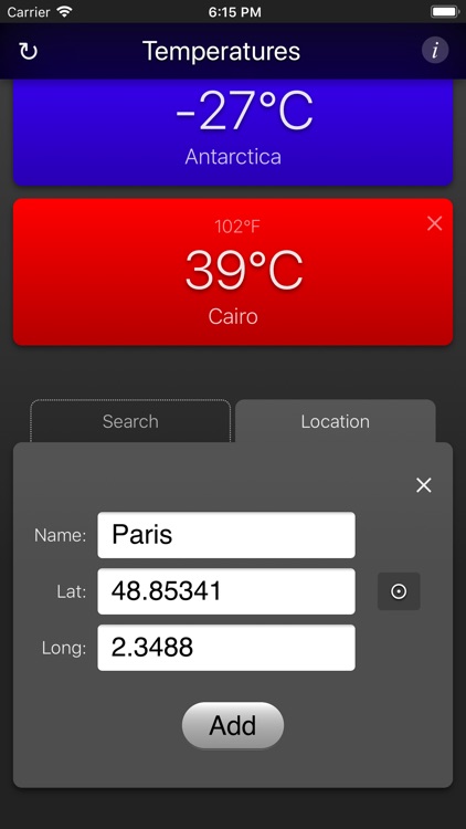 Temperatures App screenshot-3