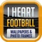 Icon I Heart Football - Wallpapers