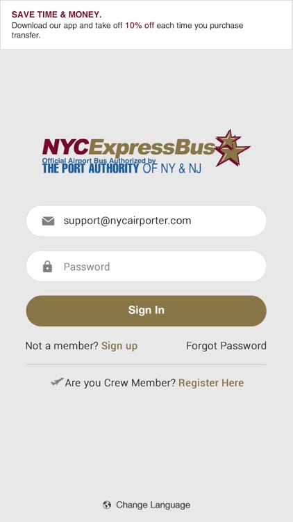 NYC Express Bus