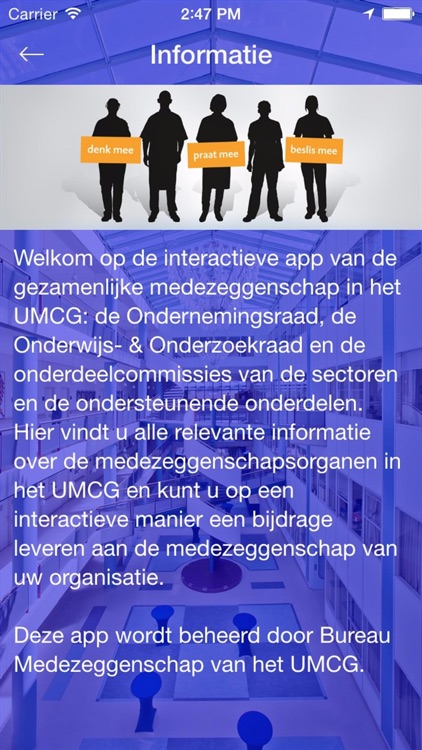 UMCG Medezeggenschap