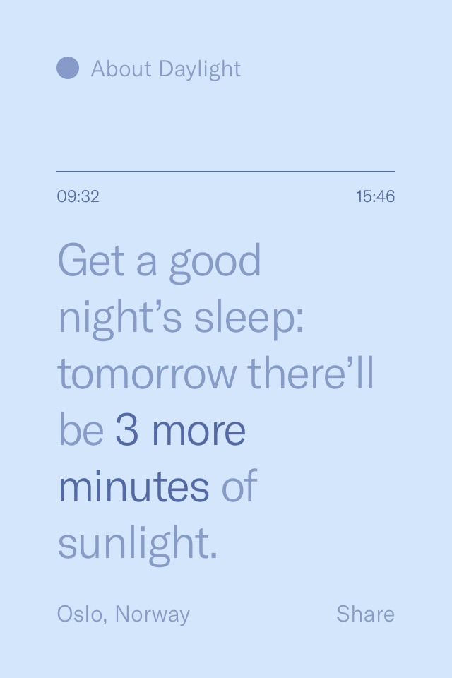 Daylight for iPhone screenshot 4