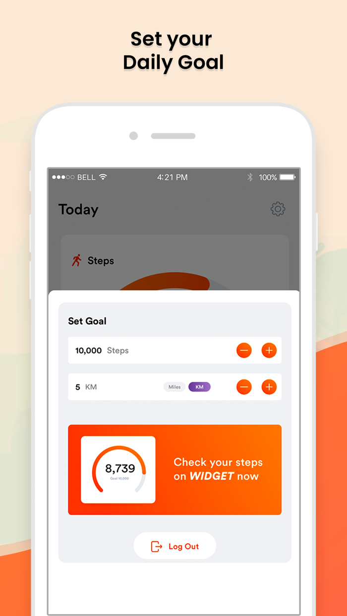 My Steps Tracker with Widget
