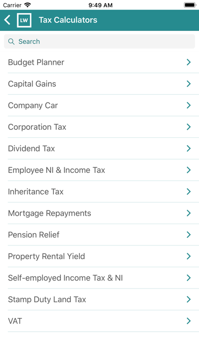 Langham Walsh Tax App screenshot 3