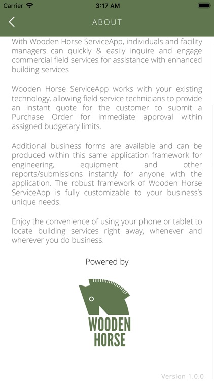 Wooden Horse ServiceApp screenshot-6