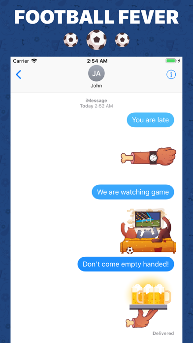 Boris - Football Fever Emoji screenshot 2