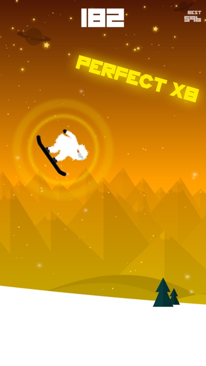 Backflip mountain music game