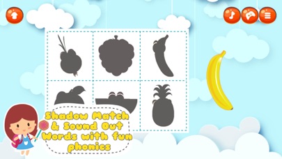 Fancy Fruit Vocabulary Game screenshot 2