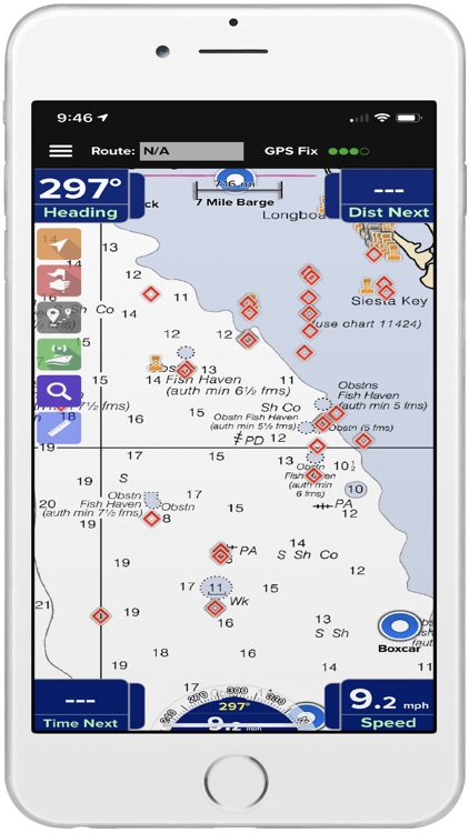 PRO CHARTS - Marine Navigation screenshot-4