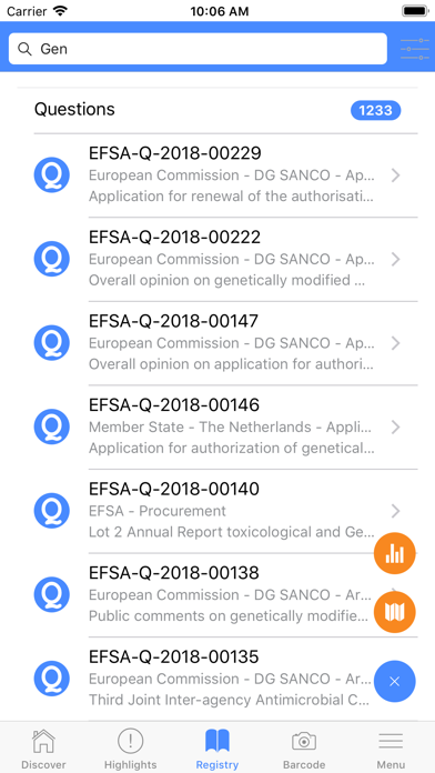 EFSA to the people screenshot 3