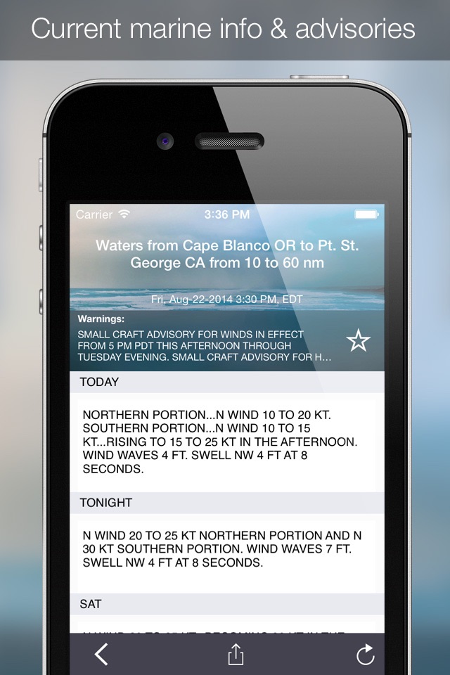 OutCast - Marine Weather screenshot 4