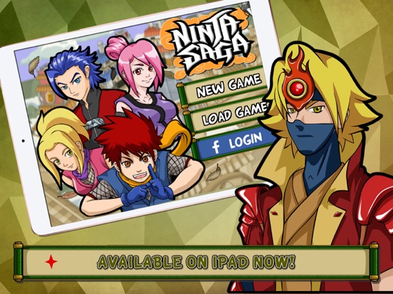 Ninja Saga на iPad