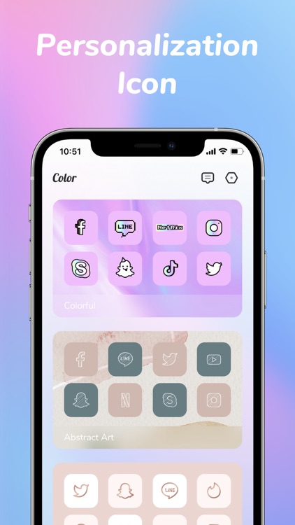 Colorful Widget: screen theme screenshot-6