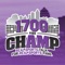 Download the official 1700 The Champ app, it’s easy to use and always FREE