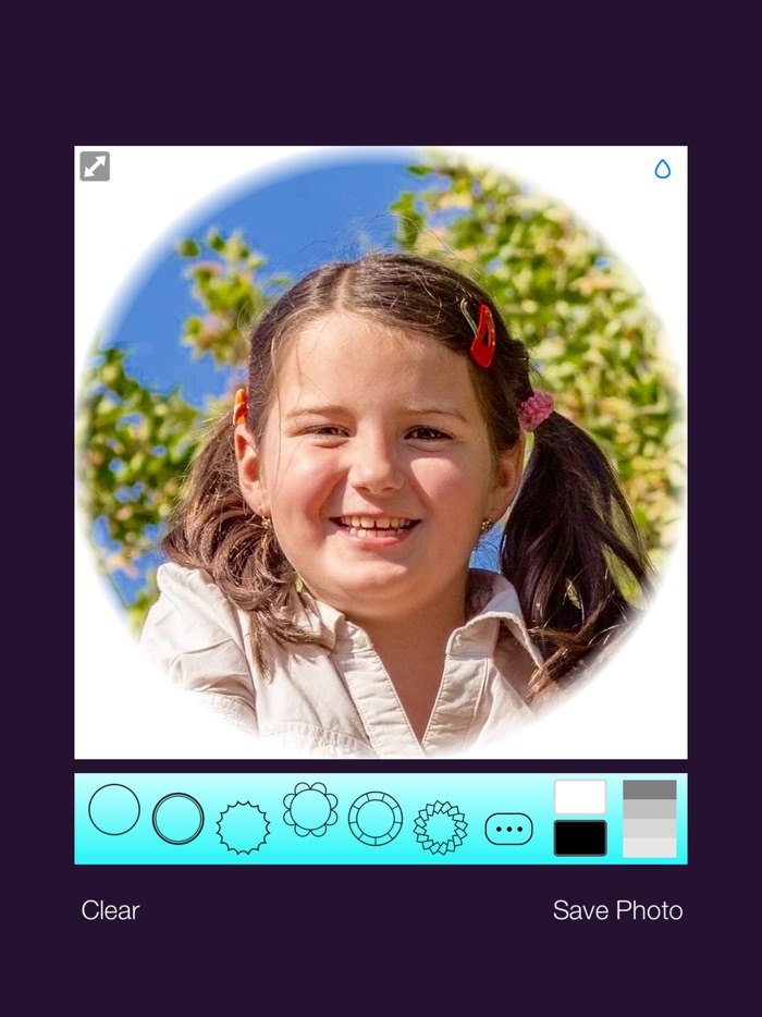 Shapes ◯ frame  circle crop