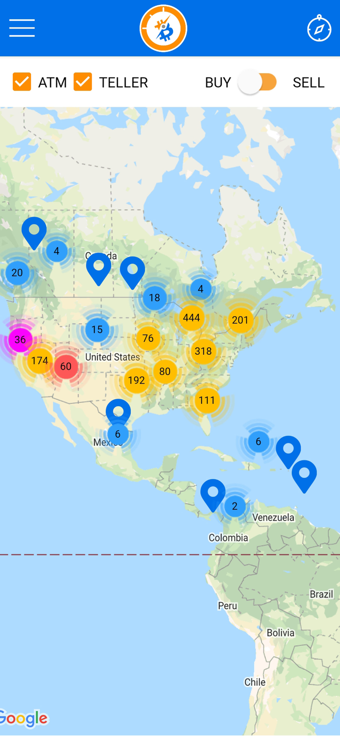 Bitcoin Teller Machines