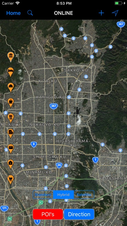 Kyoto (Japan) – Travel Map screenshot-4