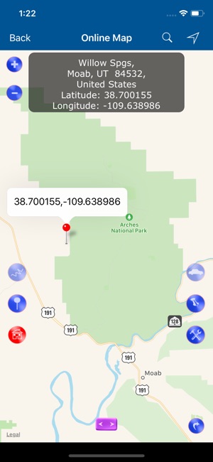 Arches National Park Map(圖3)-速報App