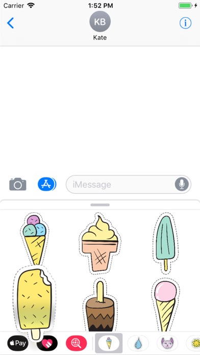 Ice Cream Stickers Pro screenshot 2