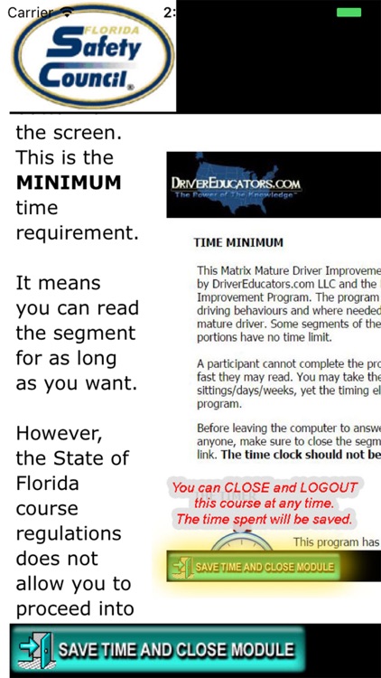 MyMatureDriver screenshot-3
