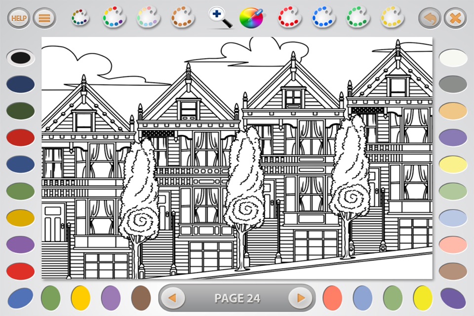 Intricate Coloring Places screenshot 4