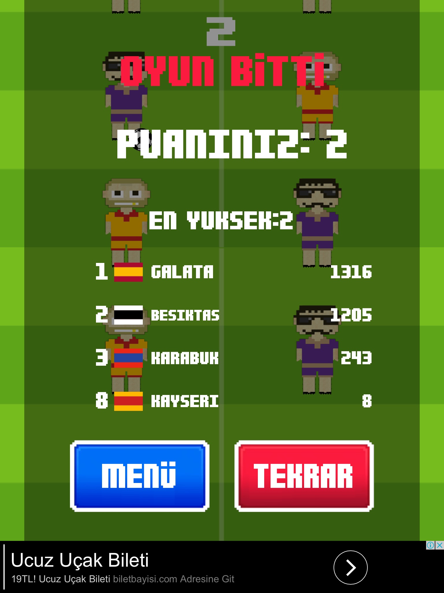 8bit Futbol -Şampiyon Takımlar screenshot 4