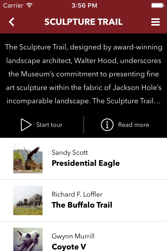 Nat'l Museum of Wildlife Art screenshot 2