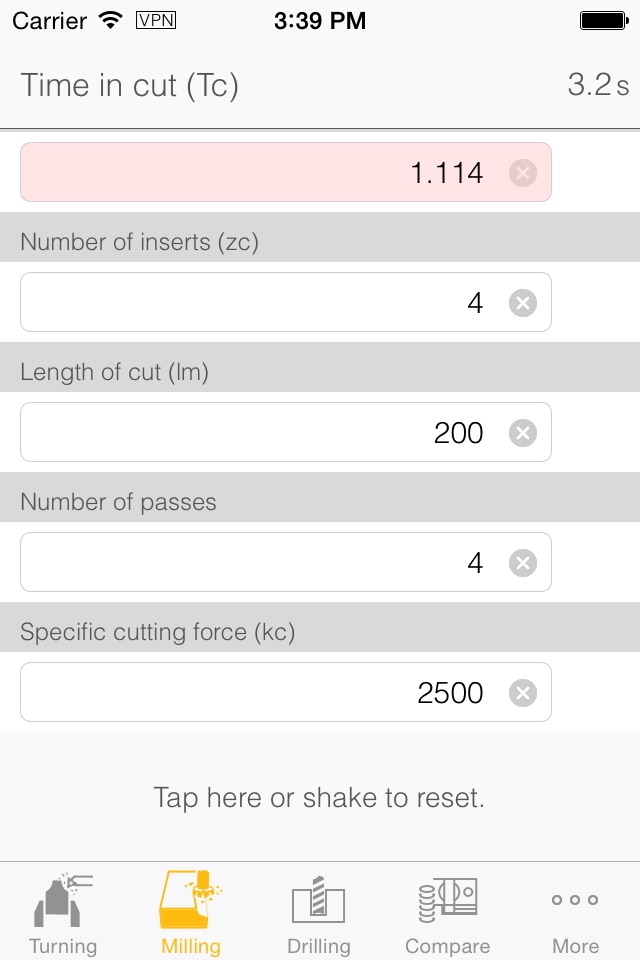 Machining Calculator screenshot 2