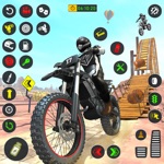 エクストリームシティ屋上フリースタイルバイクライダースタント