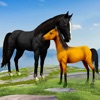 Virtual Wild Horse Family Game