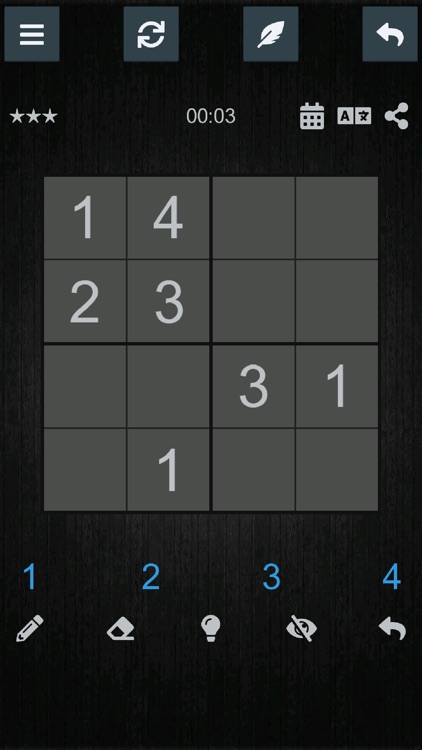 ™ Sudoku 4x4