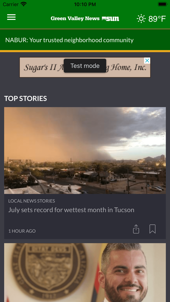 Green Valley News  Sun