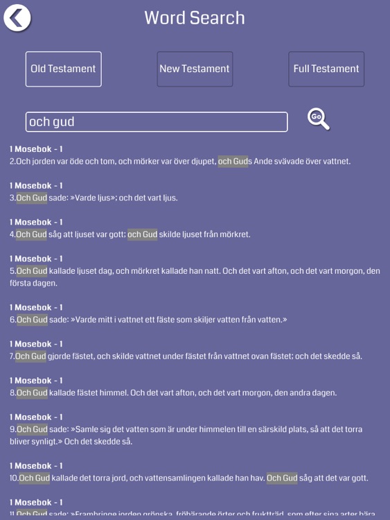 Swedish Bible Audio Offline screenshot-3