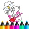 Icon Cute Piggy : Coloring