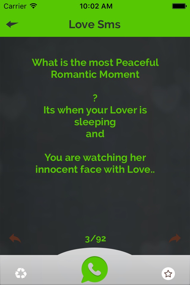 Love Status - Romantic Quotes screenshot 4