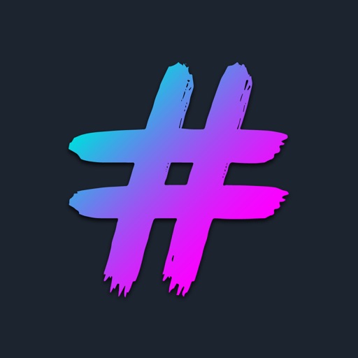 Tags For Likes Hash Generator Icon