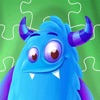 Icon Blue Jigsaw Puzzle