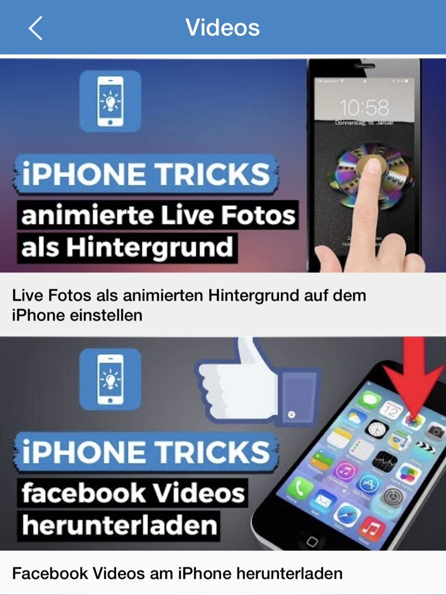 Tricks fürs iPhone screenshot 2