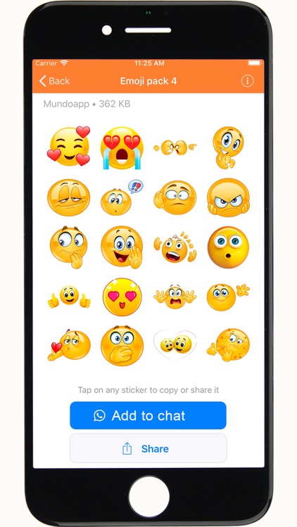 Emoji Sticker for iOS & Android