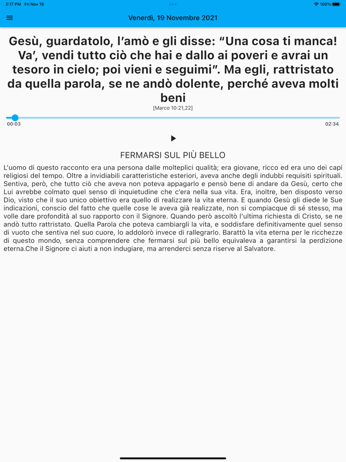 La Parola Giorno Per Giorno