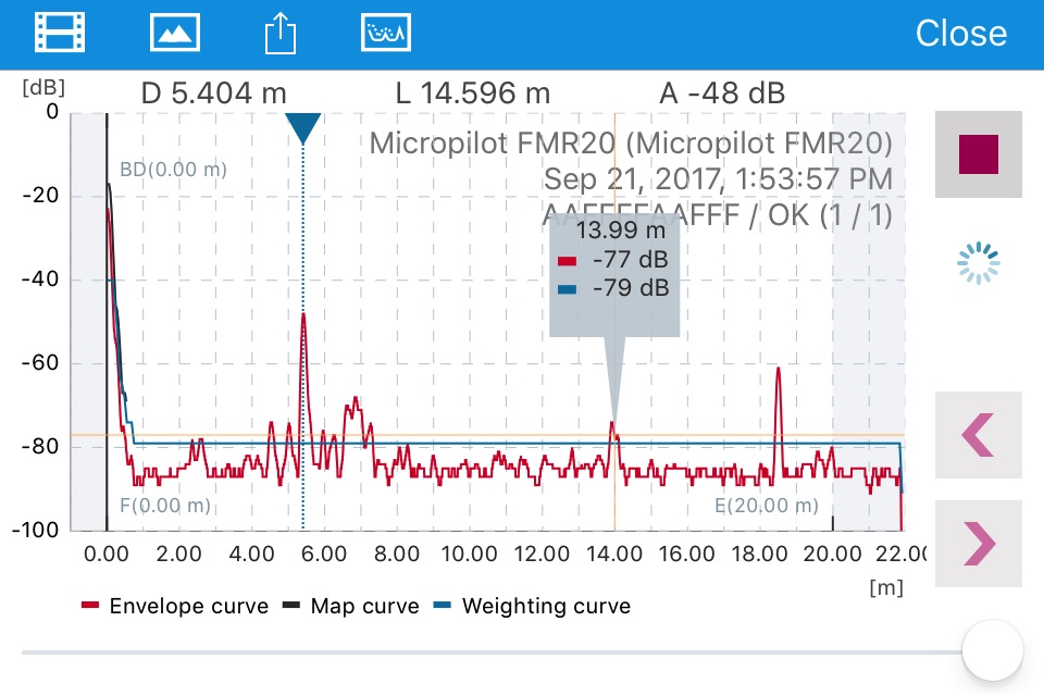 Endress+Hauser SmartBlue screenshot 4