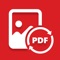 The IMG2PDF: Convert Image to PDF easily converts your images into a single PDF file