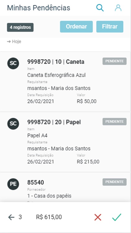 Minhas Pendências de Aprovação screenshot-7