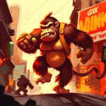 Monkey Mafia kong run banana