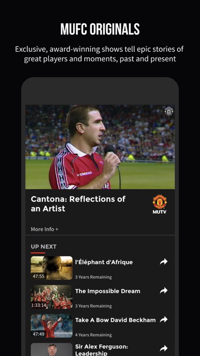 MUTV - Manchester Uni... screenshot1