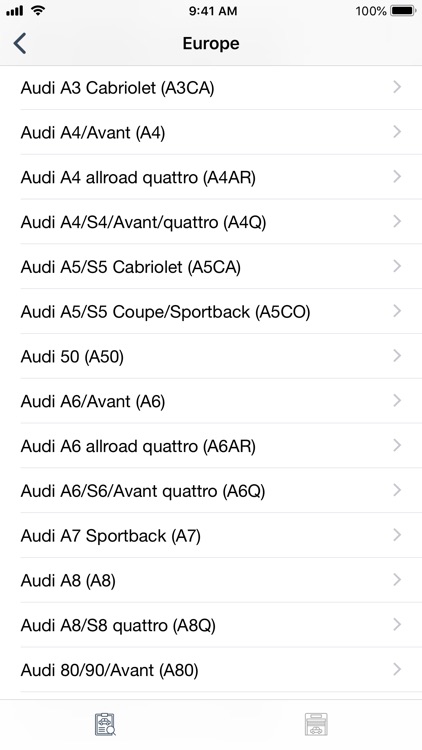 Car parts for Audi - diagrams screenshot-4