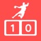 A scoreboard app specialized for handball